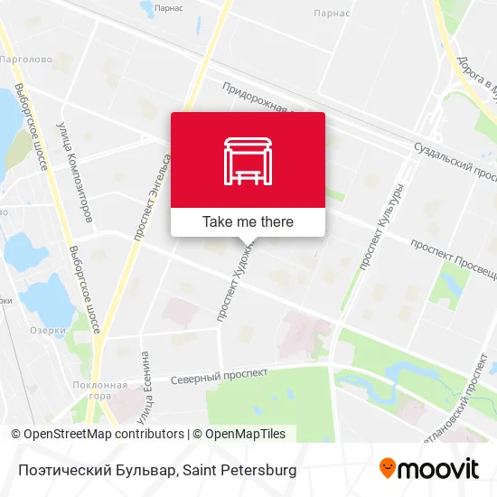 Поэтический Бульвар map