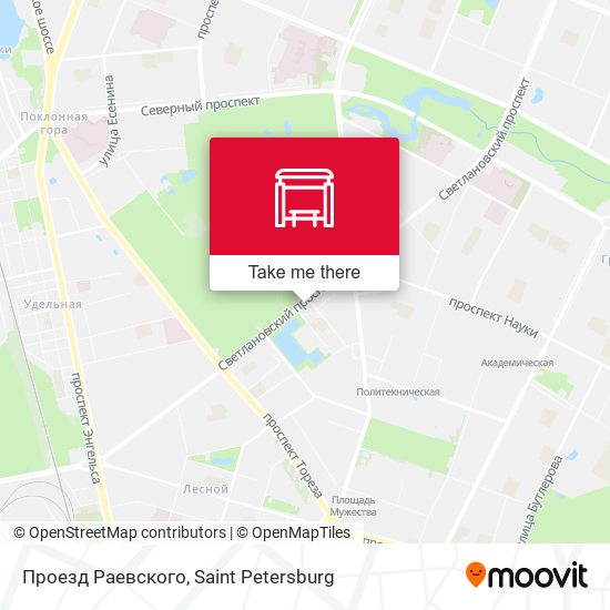 Проезд Раевского map