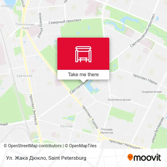 Ул. Жака Дюкло map