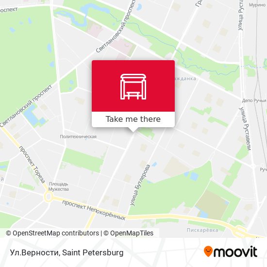 Ул.Верности map