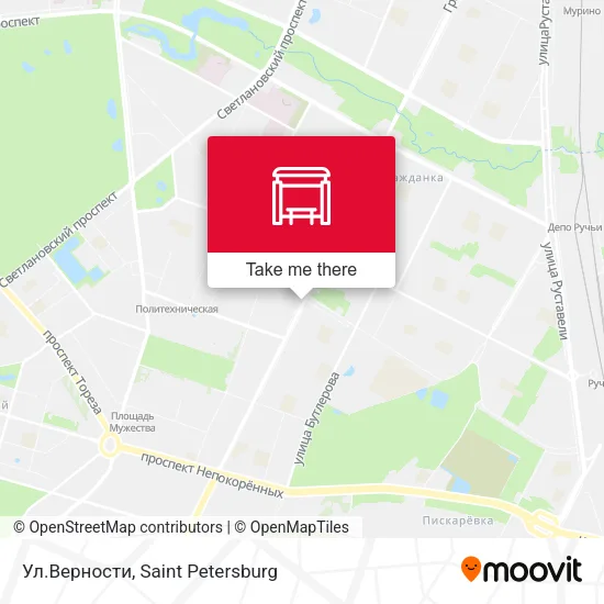Ул.Верности map