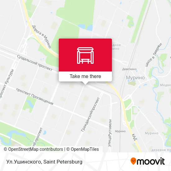 Ул.Ушинского map