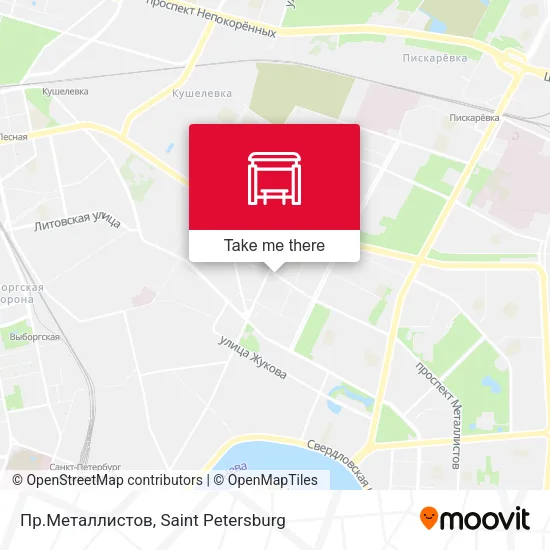 Пр.Металлистов map