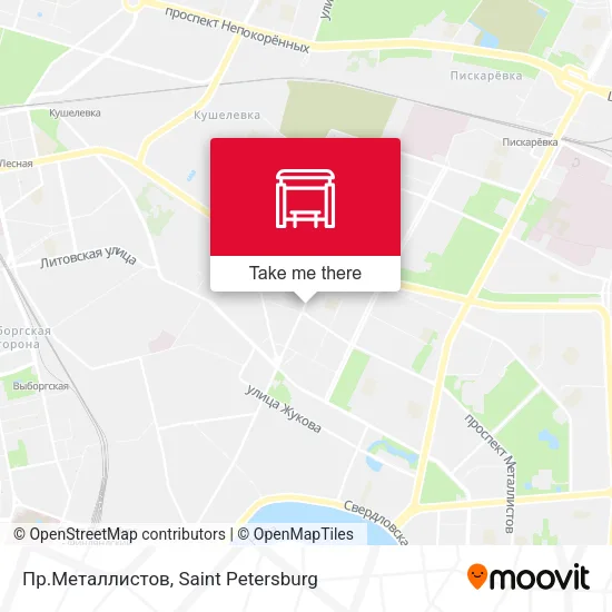 Пр.Металлистов map