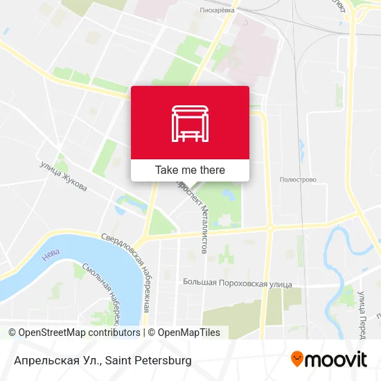 Апрельская Ул. map