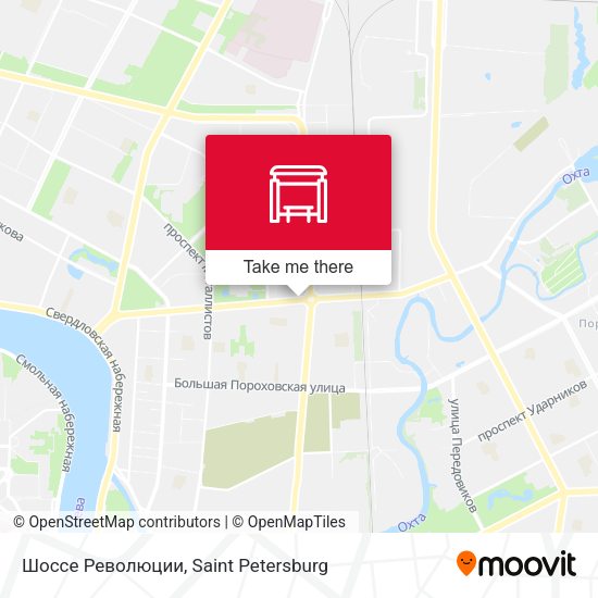 Шоссе Революции map