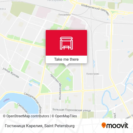 Гостиница Карелия map
