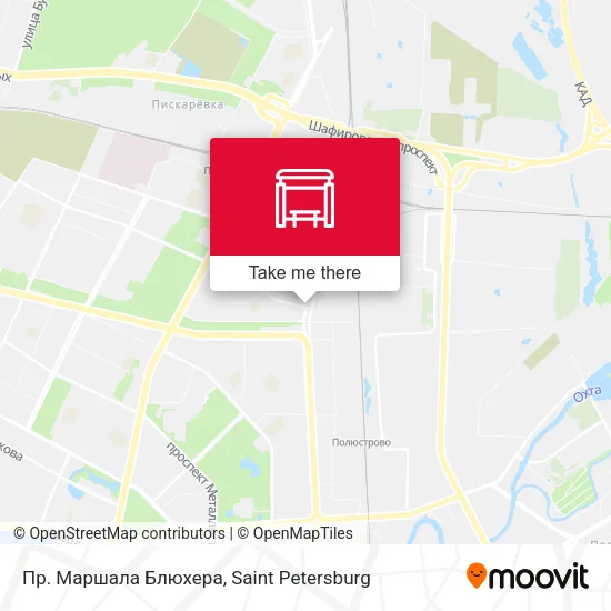 Пр. Маршала Блюхера map