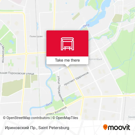 Ириновский Пр. map
