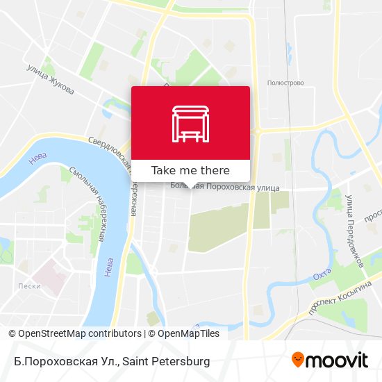 Б.Пороховская Ул. map