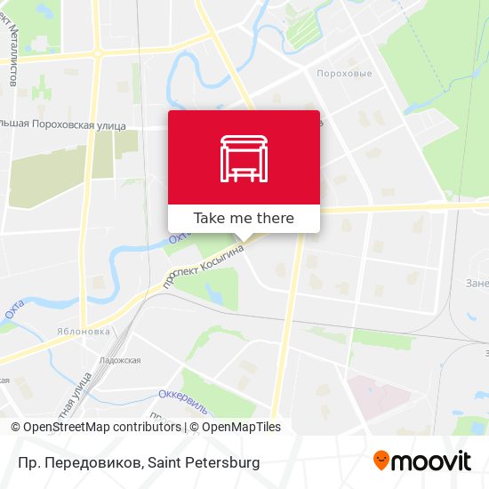 Пр. Передовиков map