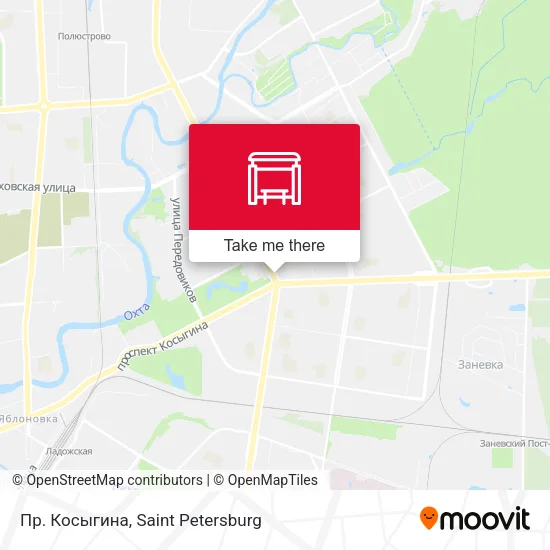 Пр. Косыгина map