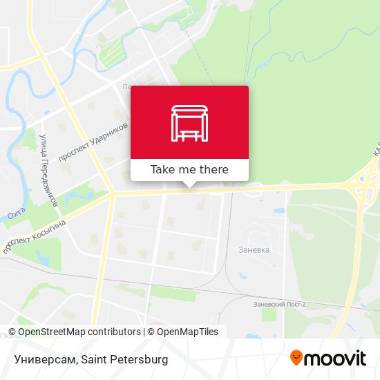 Универсам map