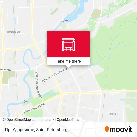 Пр. Ударников map