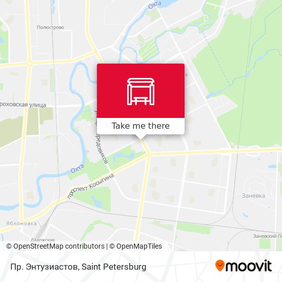 Пр. Энтузиастов map