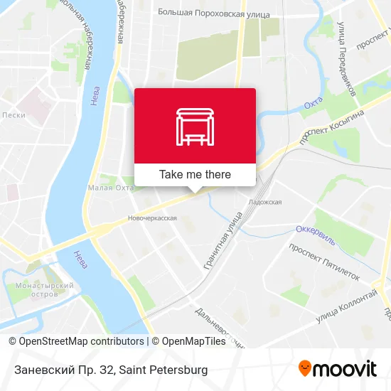 Заневский Пр. З2 map