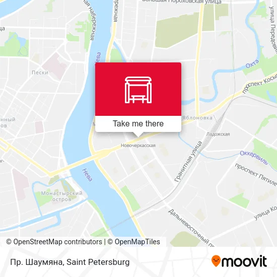 Пр. Шаумяна map