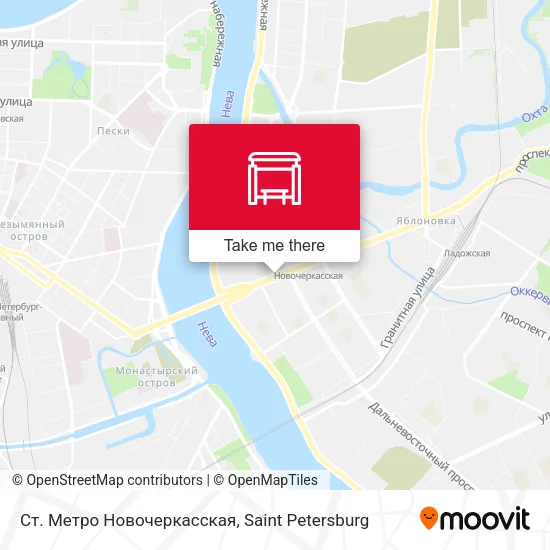 Ст. Метро Новочеркасская map