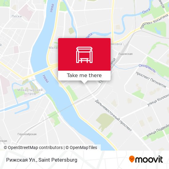 Рижская Ул. map