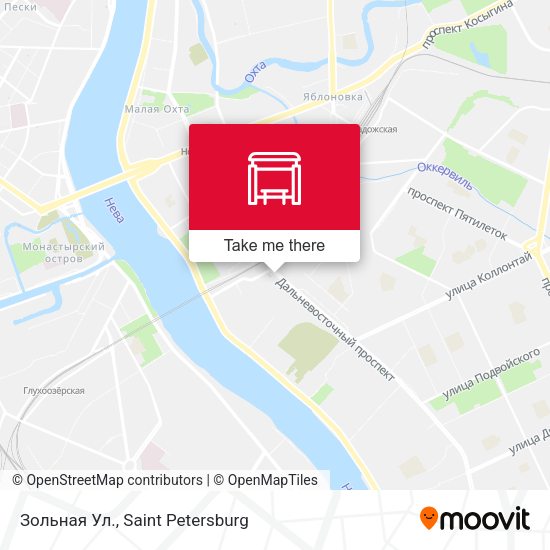 Зольная Ул. map