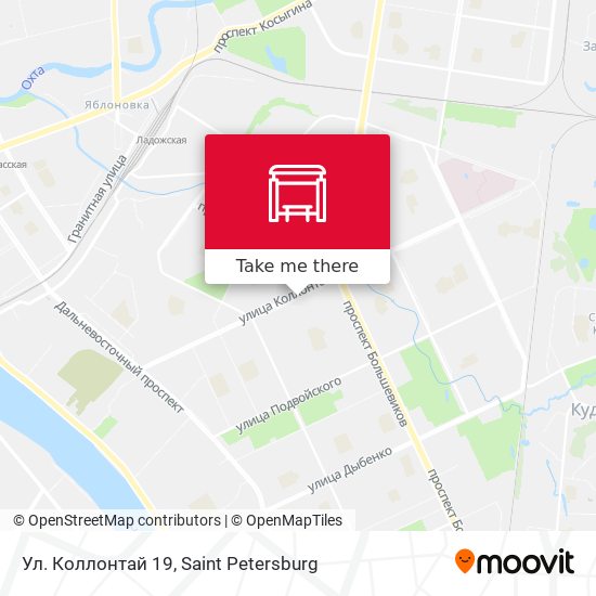 Ул. Коллонтай 19 map