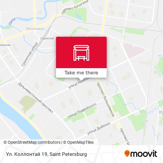 Ул. Коллонтай 19 map