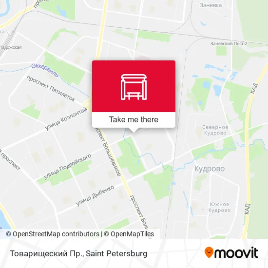 Товарищеский Пр. map