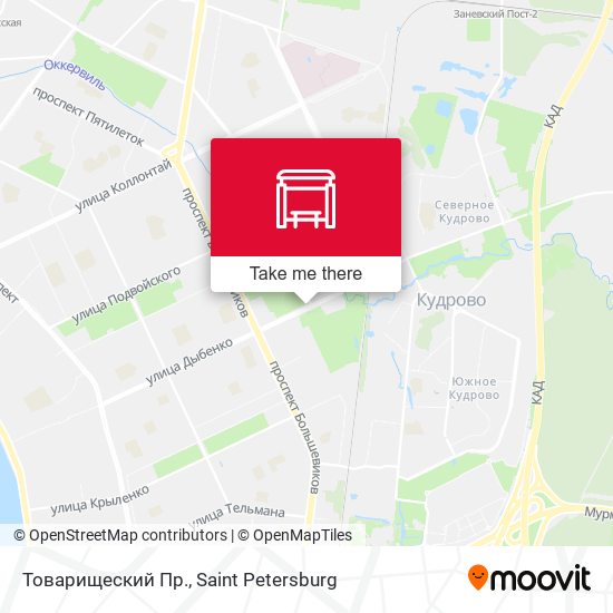 Товарищеский Пр. map