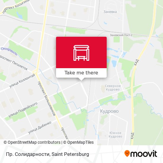 Пр. Солидарности map