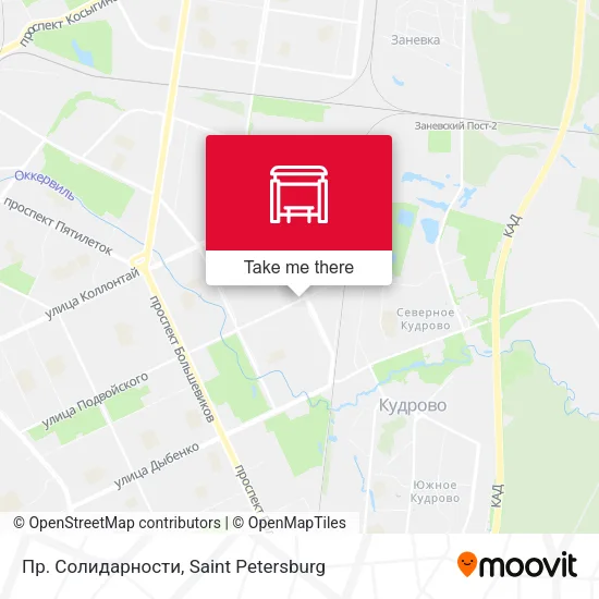 Пр. Солидарности map