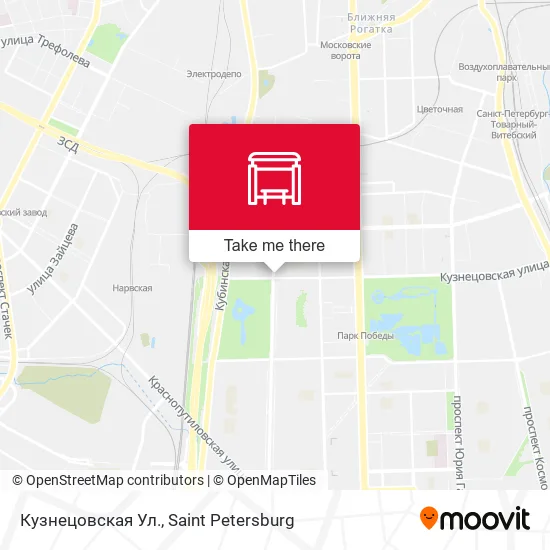 Кузнецовская Ул. map