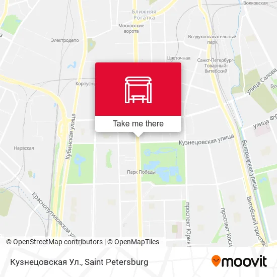 Кузнецовская Ул. map
