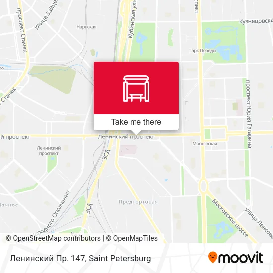 Ленинский Пр. 147 map