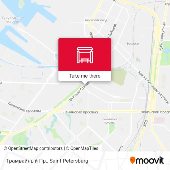 Трамвайный Пр. map