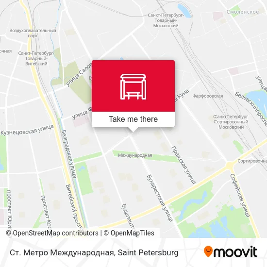 Ст. Метро Международная map