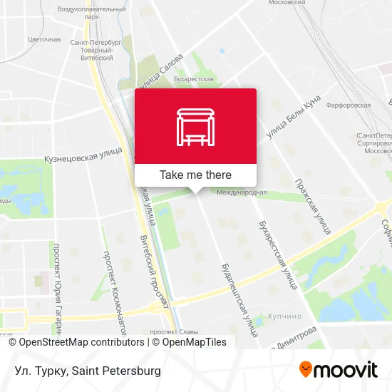 Ул. Турку map