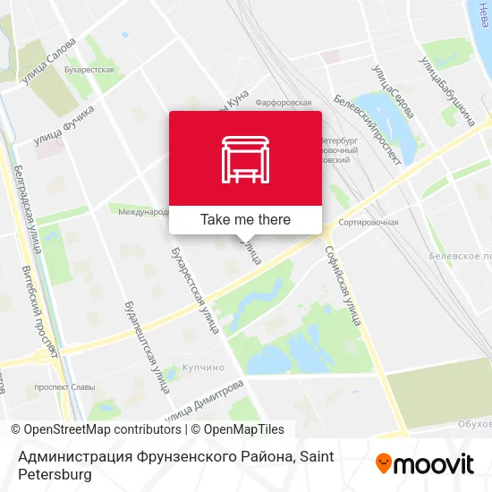Администрация Фрунзенского Района map