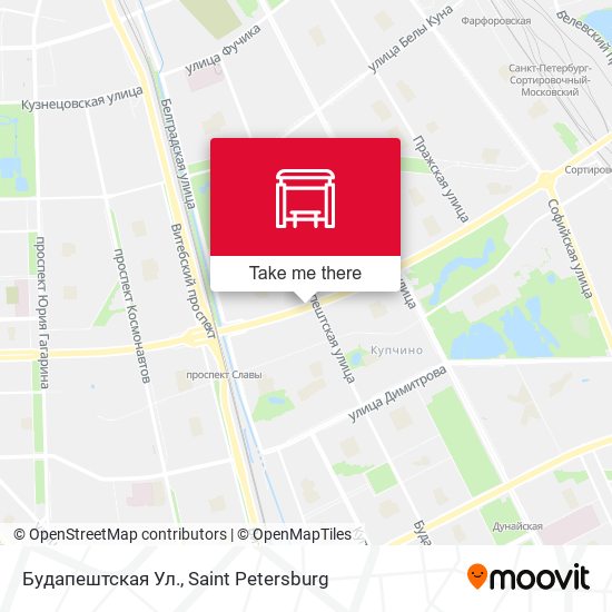 Будапештская Ул. map