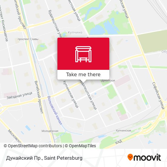 Дунайский Пр. map