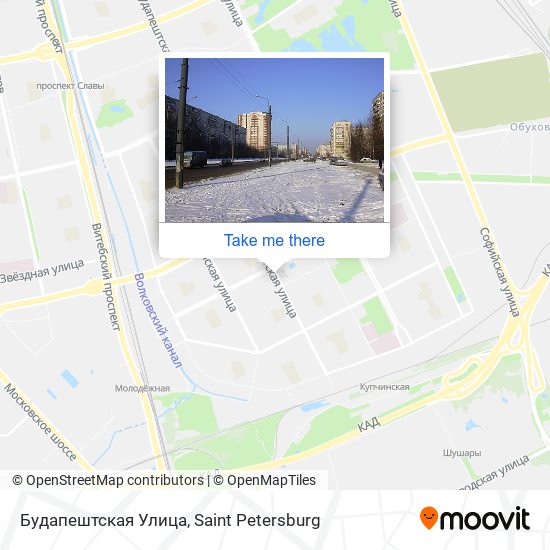 Будапештская Улица map