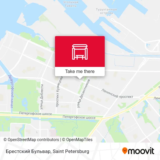 Брестский Бульвар map