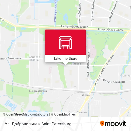 Ул. Добровольцев map