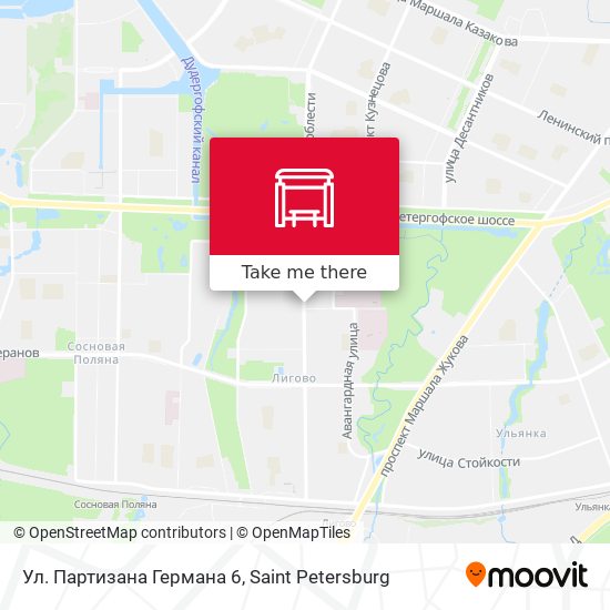 Ул. Партизана Германа 6 map
