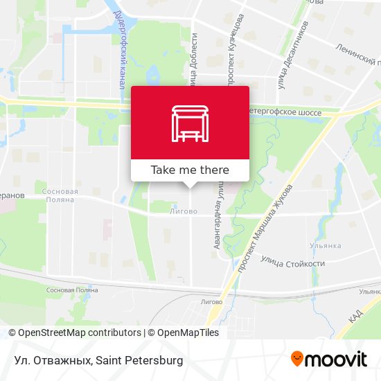 Ул. Отважных map