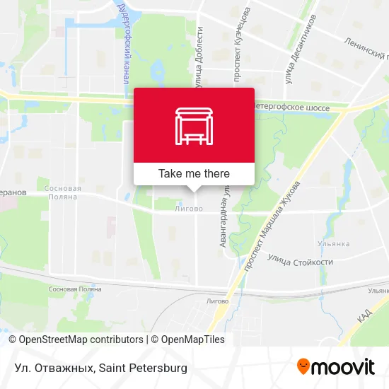 Ул. Отважных map