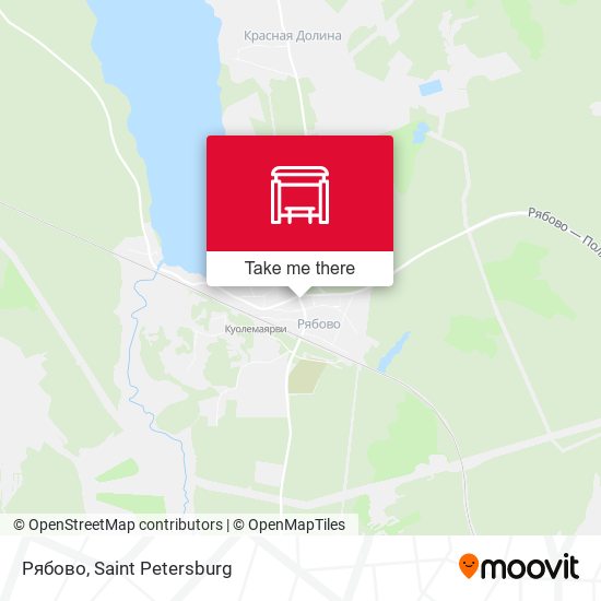 Рябово map