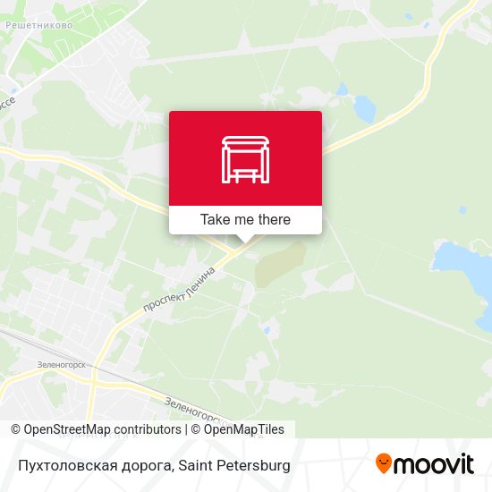 Пухтоловская дорога map