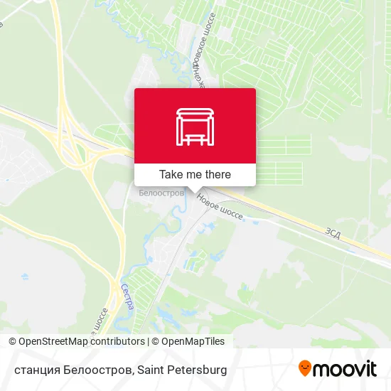 станция Белоостров map