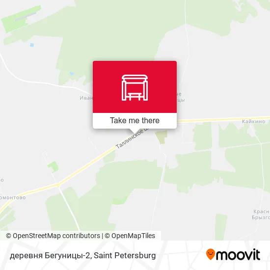 деревня Бегуницы-2 map