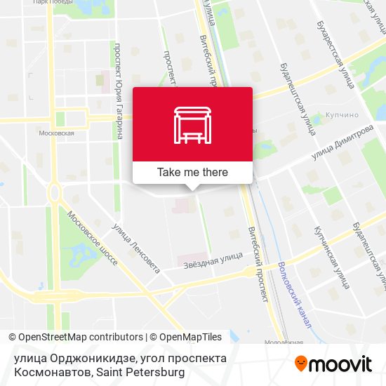 улица Орджоникидзе, угол проспекта Космонавтов map